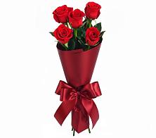 Букет 5 Красных роз Эдлесс Лав в Марьино