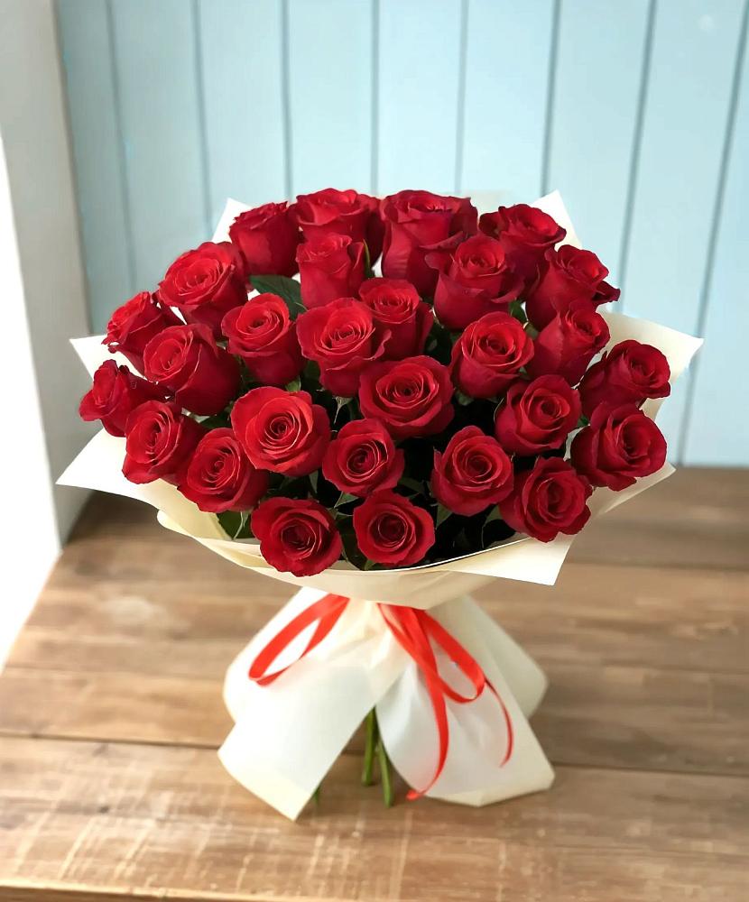 Букет 29 Красных роз в Марьино