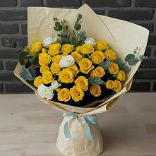 Букет цветов из:  Розы в Марьино