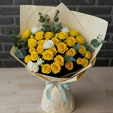 Букет цветов из:  Розы в Марьино