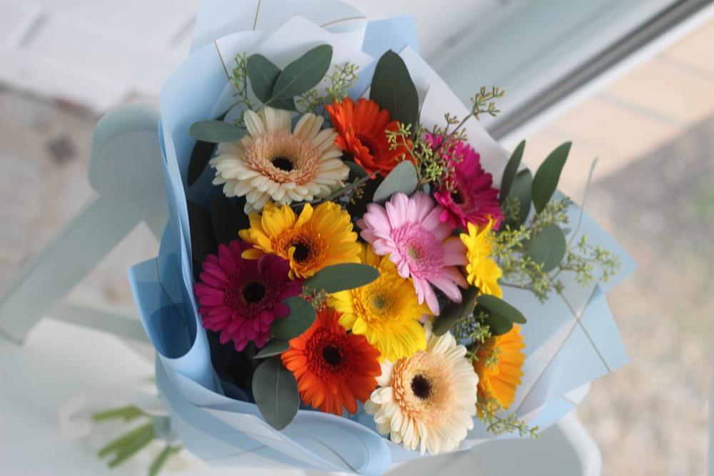 Букет цветов из: Герберы в Марьино