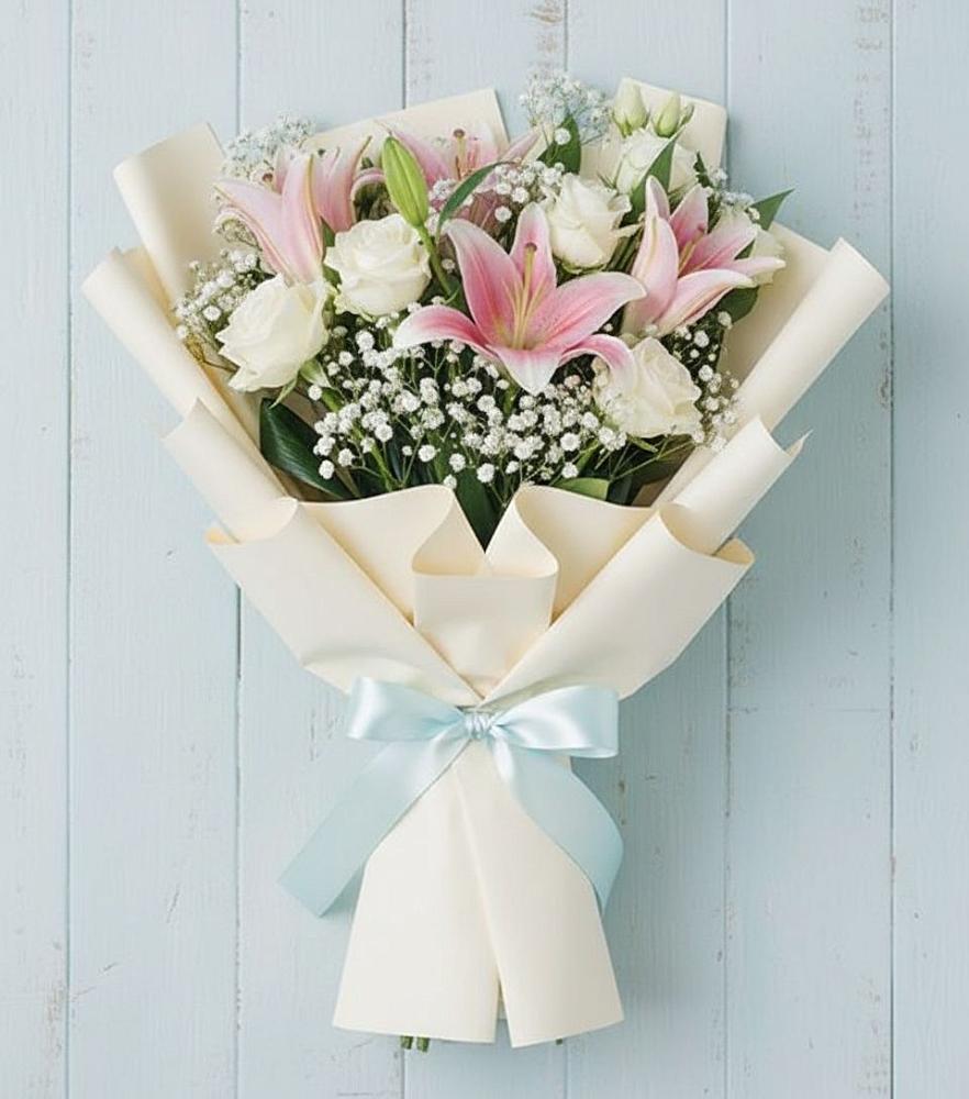 Букет цветов из: Лилии в Марьино