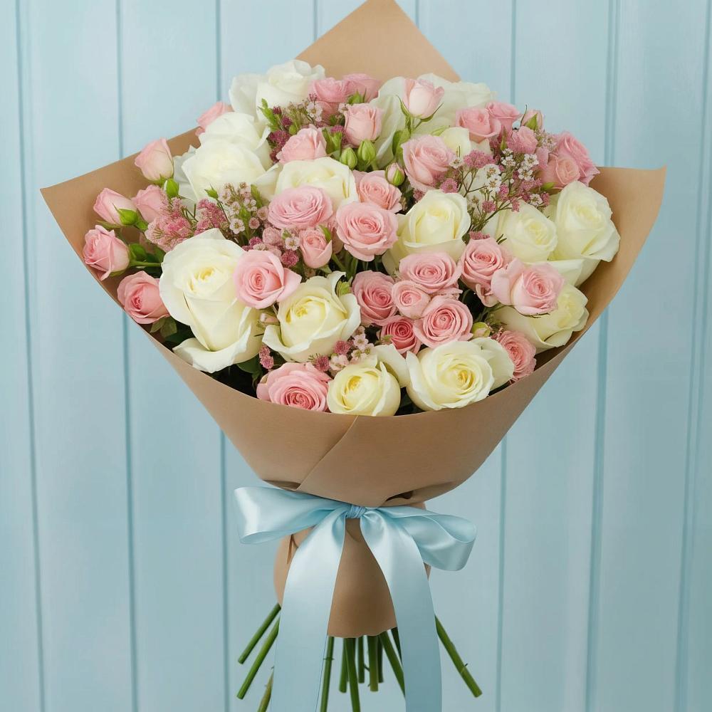 Букет цветов из: Розы в Марьино