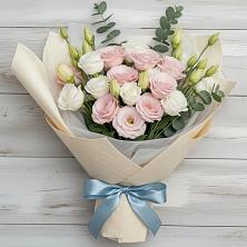 Букет цветов из:  Лизиантусы в Марьино