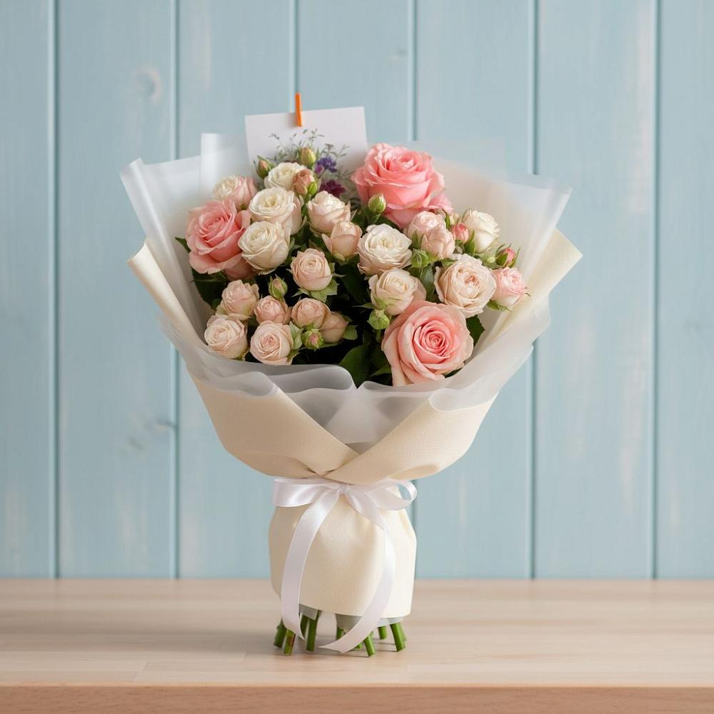 Букет цветов из: Розы в Марьино