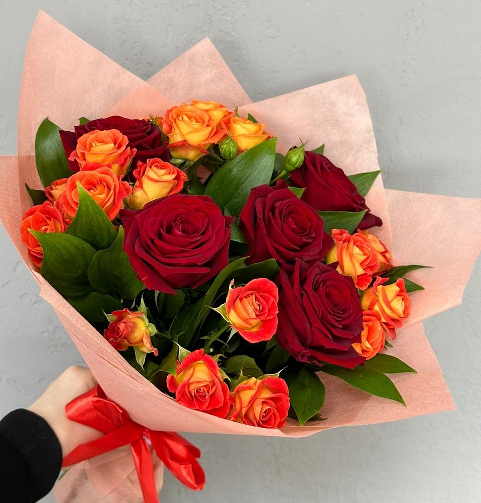 Букет Любовь и восторг в Марьино