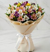 Букет цветов из:  Альстромерии в Марьино