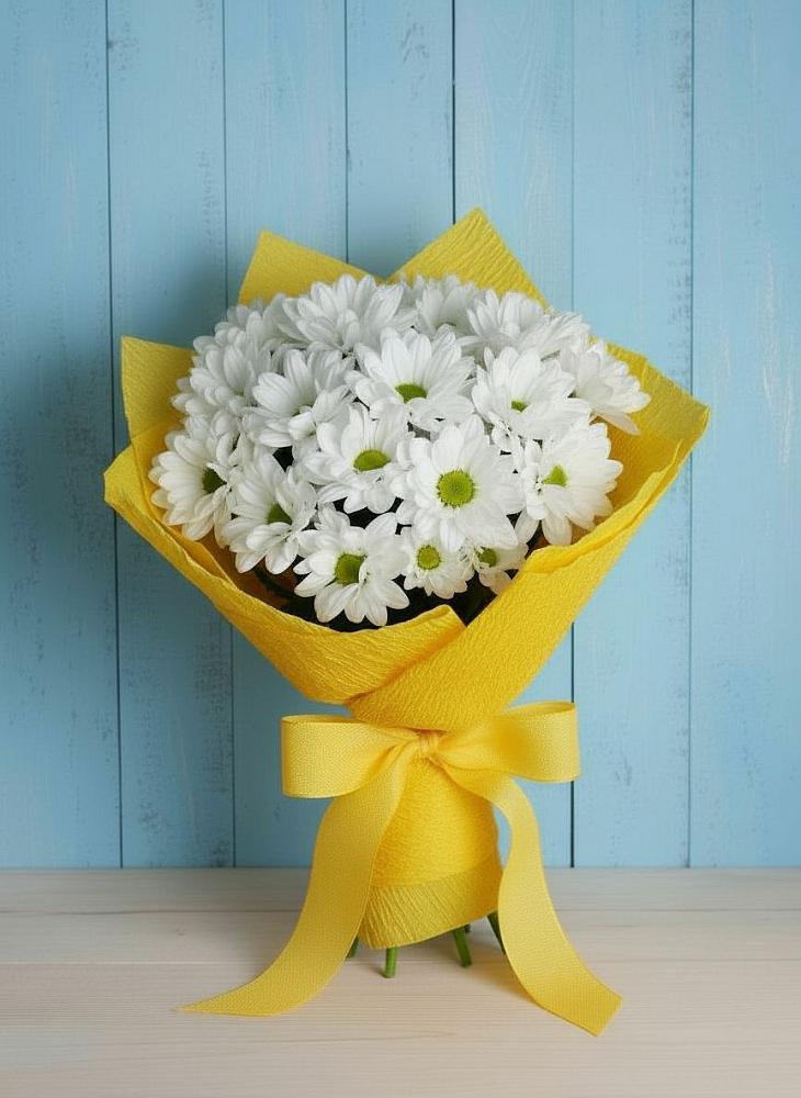 Букет цветов из: Хризантемы в Марьино