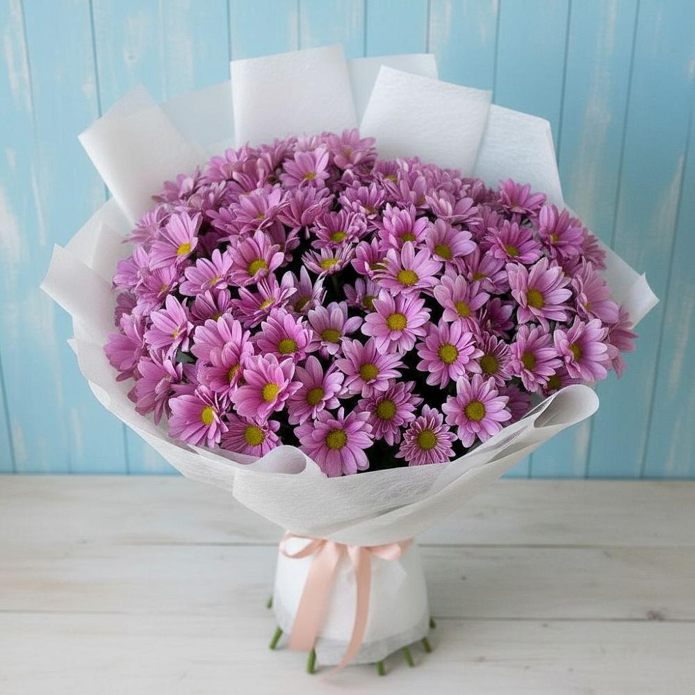 Букет цветов из: Хризантемы в Марьино
