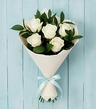 Букет цветов из:  Розы в Марьино
