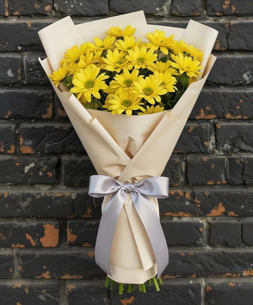 Букет цветов из: Хризантемы в Марьино