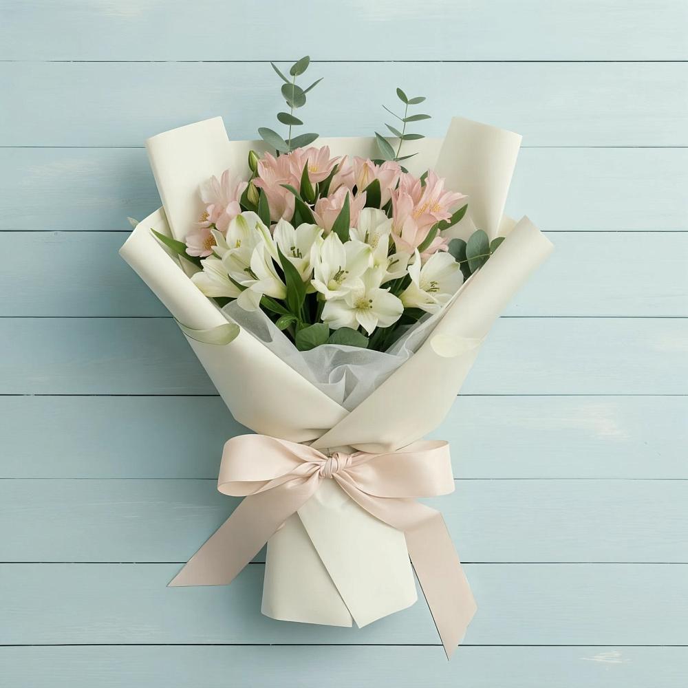 Букет цветов из: Альстромерии в Марьино