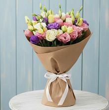 Букет цветов из:  Лизиантусы в Марьино